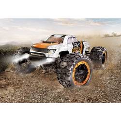 Reely RaVage 4x4 V2 oranžová/bílá komutátorový 1:16 RC model auta elektrický monster truck 4WD (4x4) RtR 2,4 GHz vč. akumulátorů a kabelu k nabíjení
