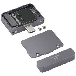 Renkforce RF-HDE-090 Pouzdro pro SSD M.2 USB-C™ (USB 3.2 Gen 2) 10 GBit/s M.2 PCIe NVMe 2230 RF-6332596