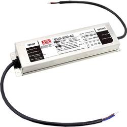 MW Mean Well ELG-200-54AB-3Y LED driver konstantní napětí 200.88 W 1.86 - 3.72 A 50 - 57 V/DC stmívací funkce 3v1 , montáž na nehořlavém povrchu , schválení