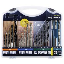 Alpen 800230100 30dílná sada bitů a vrtáků kov, kámen, beton, zdivo, cihla, dřevo 3 mm, 4 mm, 5 mm, 6 mm, 8 mm, 10 mm