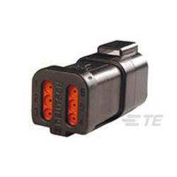 TE Connectivity DT zástrčkový konektor na kabel 6, DT04-6P-CE03, 1 ks