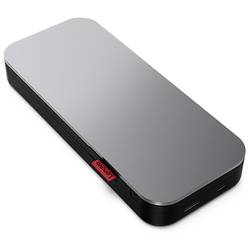Lenovo Go powerbanka 20000 mAh, USB, USB-C®, černá/šedá