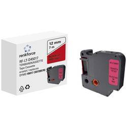 Renkforce RF-LT-D45017 kompatibilní náhradní DYMO D1 - 45017 12 mm Barva pásky: červená Barva písma: černá 7 m