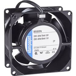 EBM Papst 8550 N axiální ventilátor 230 V/AC 50 m³/h (d x š x v) 80 x 80 x 38 mm