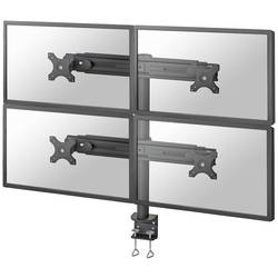 Neomounts FPMA-D700D4 4násobná držák na stůl pro monitor 48,3 cm (19) - 76,2 cm (30) nastavitelná výška, naklápěcí, nakláněcí, otočný