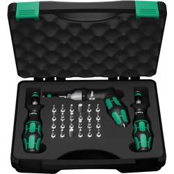 Wera 7440/41/42 dílnu sada momentových šroubováků, 27dílná, 0.3 - 6 Nm, 1/4 (6,3 mm)
