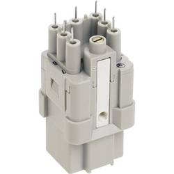 Harting Han® Q 7/0-F 09120073101 konektorová vložka, zásuvka, seria Han® Q, 1 ks