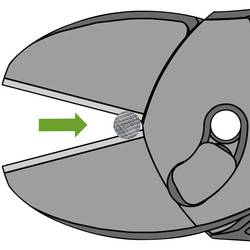 Knipex TwinForce 73 71 180 dílnu silové boční štípací kleště s fazetou 180 mm