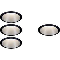 Paulmann vestavné svítidlo, LED, 24 W, černá, stříbrná