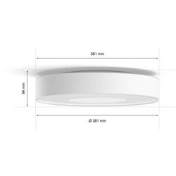 Philips Hue LED stropní reflektory 4116731P9 Xamento pevně vestavěné LED 52.5 W teplá až studená bílá