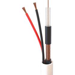 ELAN 82271 AV kabel 2 x 0.75 mm² bílá metrové zboží