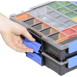 Allit EuroPlus Pro K44/18 kufřík na součástky (d x š x v) 355 x 440 x 76 mm přihrádek: 18 Obsah 1 ks