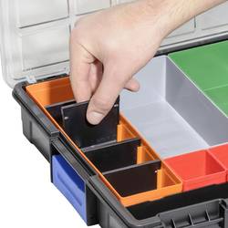 Allit EuroPlus Pro K44/18 kufřík na součástky (d x š x v) 355 x 440 x 76 mm přihrádek: 18 Obsah 1 ks