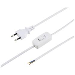 Sygonix SY-6385374 napájecí kabel bílá 1.50 m