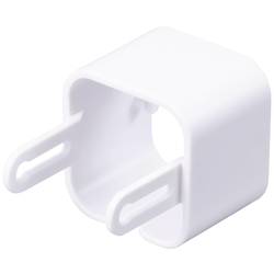 TRU COMPONENTS Modulární držák kabelu TC-12533292 plast ABS bílá 35 mm Množství: 15 ks
