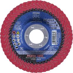 PFERD TOOLS 67689036 Co Sgp Curve Steelox vějířový brusný kotouč Průměr 115 mm Ø otvoru 22.23 mm 10 ks