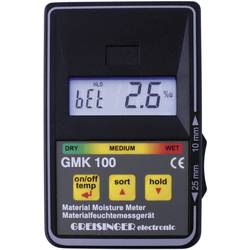 Greisinger GMK 100 měřič vlhkosti materiálů, 0 do 8 % vol, dřevo 0 do 100 % vol