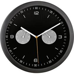 Mebus 52825 DCF nástěnné hodiny 26 mm x 42 mm, černá