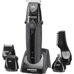 Grundig MT8240 zastřihovač vlasů, zastřihovač vousů, zastřihovač ochlupení omyvatelný černá