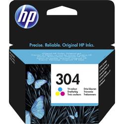 HP 304 Ink originál azurová, purppurová, žlutá N9K05AE Inkousty
