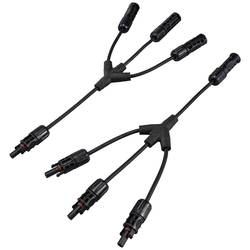Sygonix SY-6407992 Připojení solárního systému kabelový adaptér, černá, 36 cm