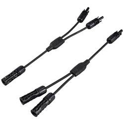 Sygonix SY-6408046 Připojení solárního systému kabelový adaptér, 30 A, černá, 36 cm