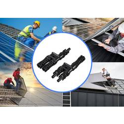 Sygonix Solaradapter T-Verbinder (2 zu 1) 1500V SY-6407996 Y-zástrčka