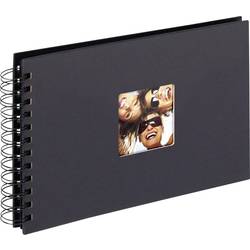 walther+ design SA-109-B album se spirálovou vazbou (š x v) 25 cm x 17 cm černá 40 Seiten