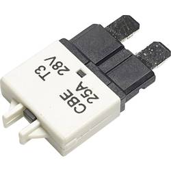 Hansor Circuit Breaker Standard, type 3, Manual Reset, 25A CBE3 Series 25A automatická plochá pojistka 25 A bílá 1 ks