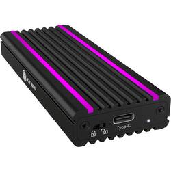 ICY BOX IB-1824ML-C31, Type-C® USB 3.1 (Gen 2) zu PCIe NVMe M.2 2230/2242/2260/2280 SSD Pouzdro pro SSD M.2 USB-C™ (USB 3.2 Gen 2) 10 GBit/s M.2 PCIe NVMe