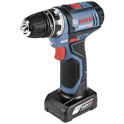 Bosch Professional MP GSR 12V-15 FC aku vrtací šroubovák, 12 V Li-Ion vč. 2x aku, vč. nabíječky, kufřík, 06019F6006