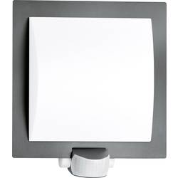 Steinel L 20 S 035693 venkovní nástěnné osvětlení s PIR detektorem úsporná žárovka, LED E27 60 W antracitová