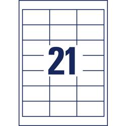 Avery-Zweckform 3670 univerzální etikety 64 x 36 mm papír bílá 2100 ks trvalé laserová tiskárna, barevná laserová tiskárna