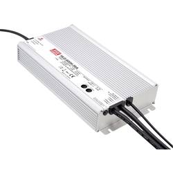 MW Mean Well HLG-600H-12A LED driver, napájecí zdroj pro LED konstantní napětí, konstantní proud 480 W 40 A 12 V/DC PFC spínací obvod , ochrana proti přepětí ,