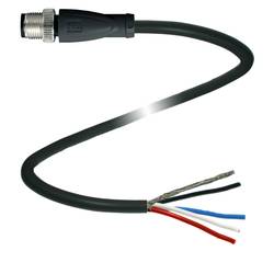 Pepperl+Fuchs LX-POEV 200KAD-ST-SG upravený zástrčkový konektor pro senzory - aktory, 310003, piny: 5, 3 m, 1 ks