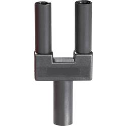 Schnepp SI-FK 19/4 mB sw bezpečnostní zkratovací můstek černá Ø pin: 4 mm Rozestup hrotů: 19 mm 1 ks Single