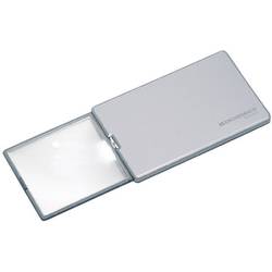 Eschenbach 152111, Easy Pocket ruční lupa s LED osvětlením , zvětšení: 3 x, stříbrná
