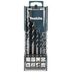 Makita E-14255 sada víceúčelového vrtáku, tvrdý kov, 4 mm, 5 mm, 6 mm, 8 mm, 10 mm, rychloupínací sklíčidlo, 5dílná