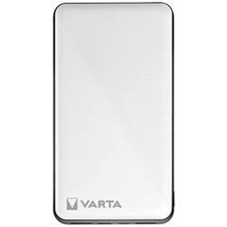 Varta Power Bank Energy 15000 powerbanka Li-Pol, 15000 mAh, USB-C®, microUSB, bílá/černá, Možnost současného nabíjení a vybíjení
