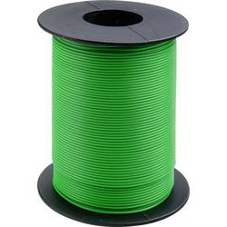 Donau Elektronik 105-4-100 spojovací drát, 1 x 0.20 mm², zelená, 100 m