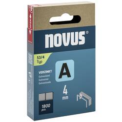 Novus Office 042-0772 sponky do sešívačky Typ 53 1800 ks Rozměry (d x š x v) 4 x 11.3 x 4 mm