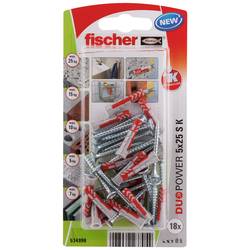 Fischer 534996 DuoPower 5 x 25 S K NV sada hmoždinek 25 mm 5 mm 1 sada