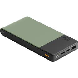 GP GPACCM10C000 powerbanka Li-Pol, 10000 mAh, USB-A, USB-C®, mechově zelená