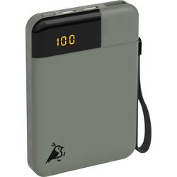 Aqiila Powerbird B5M powerbanka Li-Pol, 5000 mAh, USB-A, USB-C®, mechově zelená