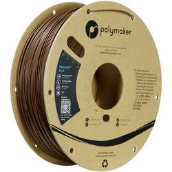 Polymaker PA02052 6938936706939 vlákno pro 3D tiskárny PLA plast Vysoká tuhost, Vysoká pevnost v tahu 1.75 mm 1000 g hnědá PolyLite™ 1 ks