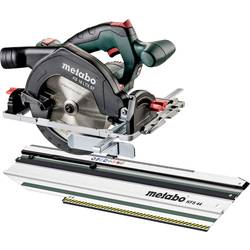 Metabo SET KS 18 LTX 57 aku ruční kotoučová pila, max. řez 57 mm, bez akumulátoru, kufřík, vč. ochranné lišty, vč. paralelního dorazu, 18 V, 691195000