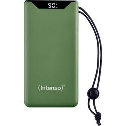 Intenso F20000 powerbanka Li-Pol, 20000 mAh, Quick Charge, Dodávka energie, USB-A, USB-C®, zelená