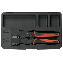 TOOLCRAFT 2-i-1 818644 krimpovací kleště izolované ploché zástrčky , kabelové koncovky , styková spojka 0.5 do 10 mm²