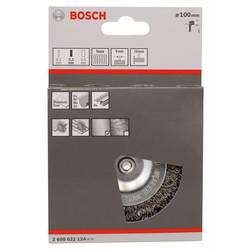 Bosch Accessories Kotoučový kartáč - 100 mm, 0,3 mm, 10 mm Bosch Power Tools Ø dříku 6 mm 2608622124 1 ks