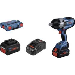 Bosch Professional GAL1880 L-Boxx 06019J8503 aku rázový utahovák 18 V 5.5 Ah Li-Ion bezkartáčové, vč. 2x aku, vč. nabíječky, kufřík